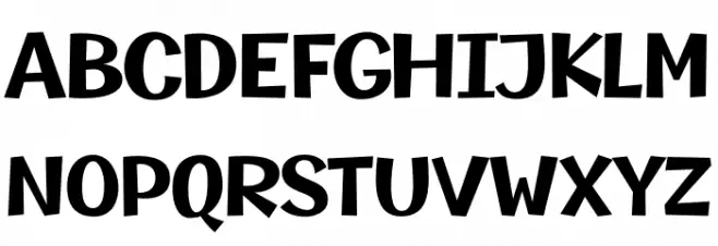 MythicalGarden-Bold Schriftart Groß
