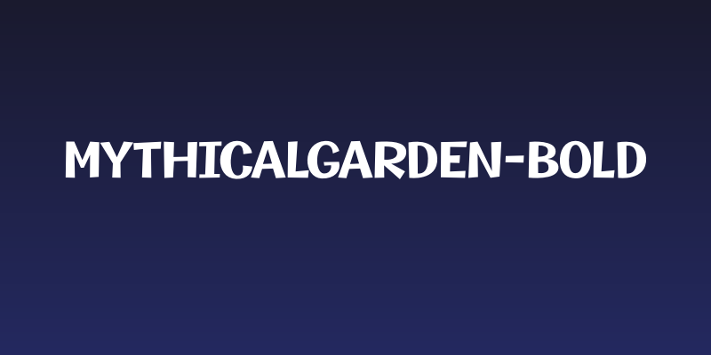 MythicalGarden-Bold Social Header