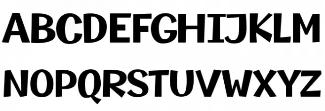 MythicalGarden-Bold Font UPPERCASE
