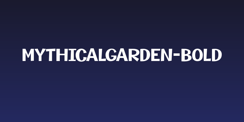 MythicalGarden-Bold Social Header