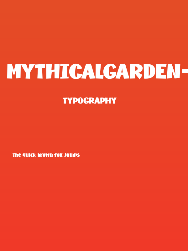 MythicalGarden-Fat Poster