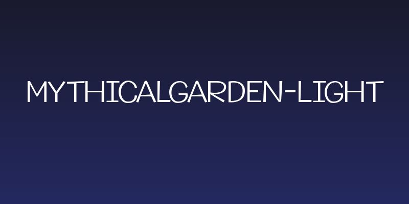 MythicalGarden-Light Social Header