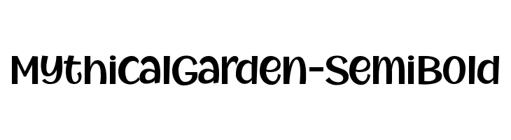 MythicalGarden-SemiBold  Descarca Fonturi Gratis