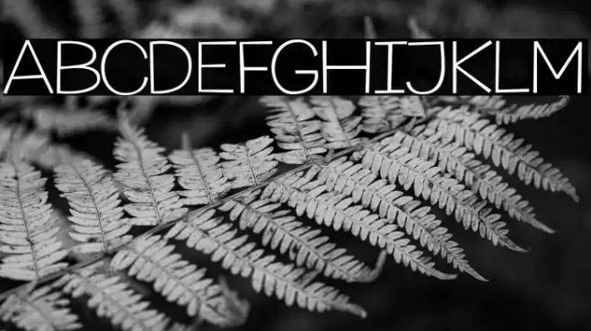 MythicalGarden-Thin Font examples