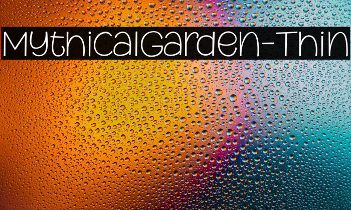 MythicalGarden-Thin Example 1