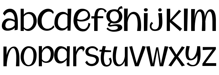 MythicalGarden Font LOWERCASE