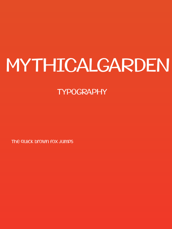 MythicalGarden Poster