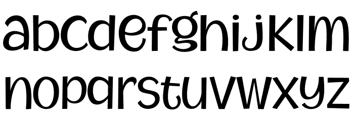 MythicalGarden Font LOWERCASE