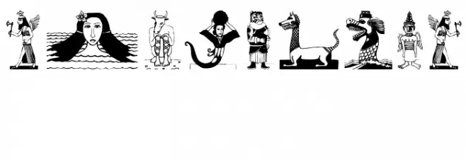 MythologicBats Font OTHER CHARS