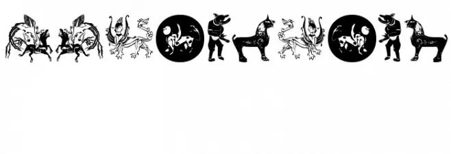 Mythological Font OTHER CHARS