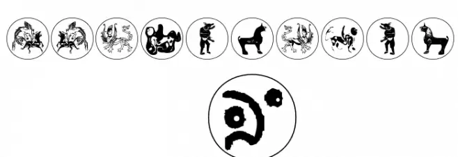 MythologicalDisks Font OTHER CHARS