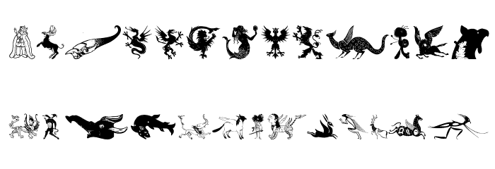 MythologicalFantasy Font LOWERCASE