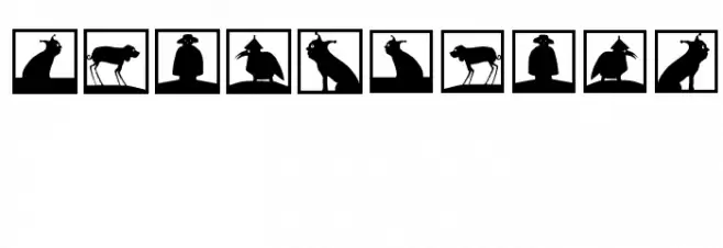 MythologicalSquares Font OTHER CHARS