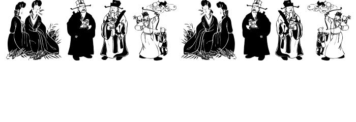 MythosChina Font OTHER CHARS