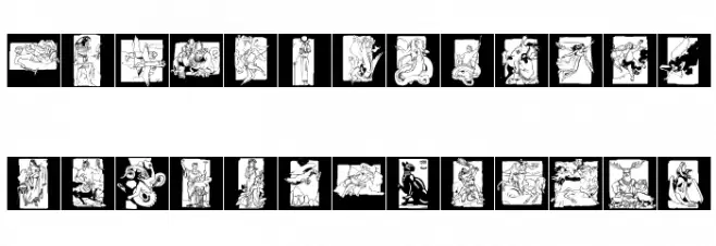 Myths خط أحرف صغيرة