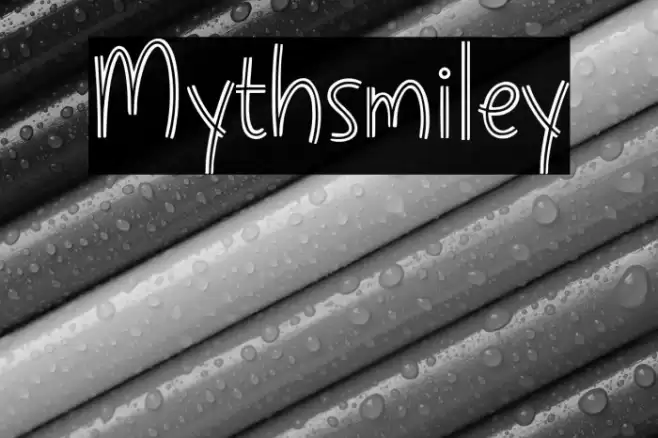 Mythsmiley Font examples