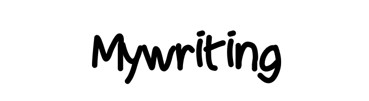 Mywriting  Descarca Fonturi Gratis