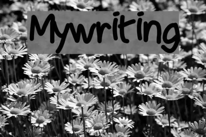 Mywriting Font examples