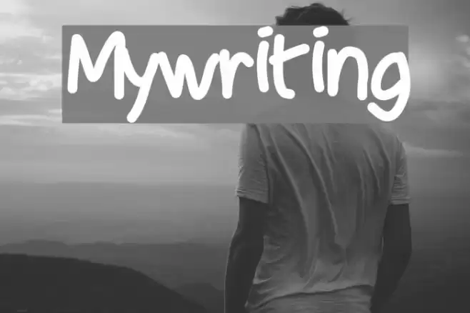 Mywriting Font examples