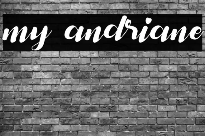 my andriane Example 1