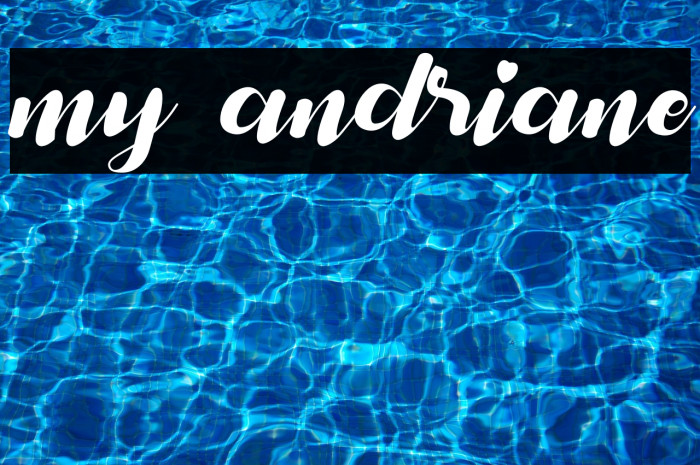 my andriane Example 3