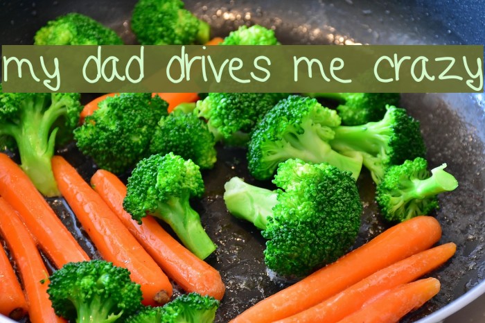 my dad drives me crazy Font examples