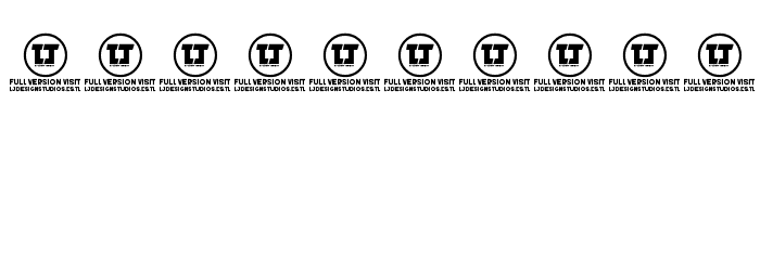 my dark halloween Font OTHER CHARS