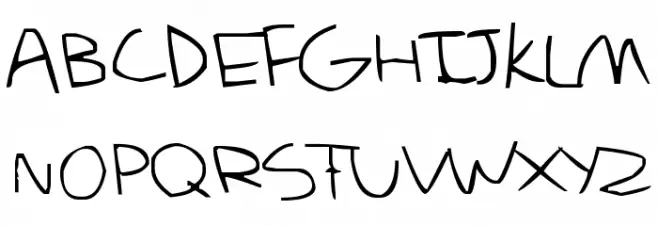 my derp handwriting Шрифта ВЕРХНИЙ