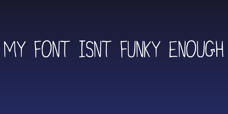 my font isnt funky enough Social Header