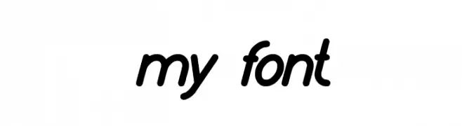 my font  フリーフォントのダウンロード