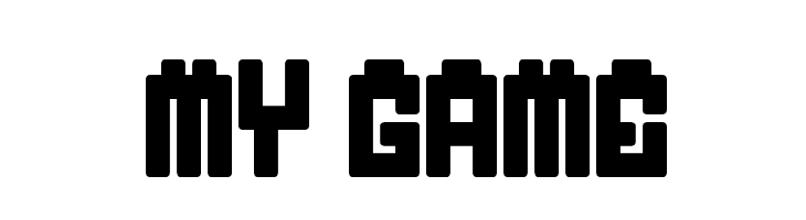 my game  नि: शुल्क फ़ॉन्ट्स डाउनलोड