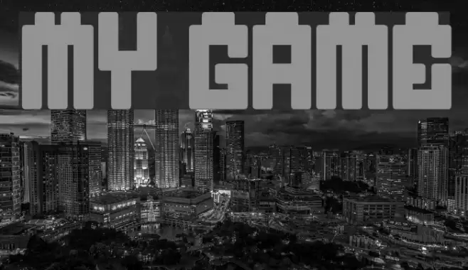 my game Font examples