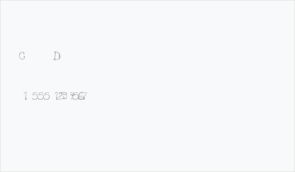 my handwriting Business Card