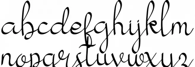 my mecca script 字体 小写