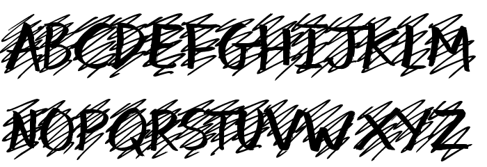 my mistake Font LOWERCASE