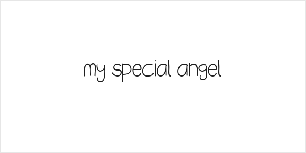 my special angel Logo