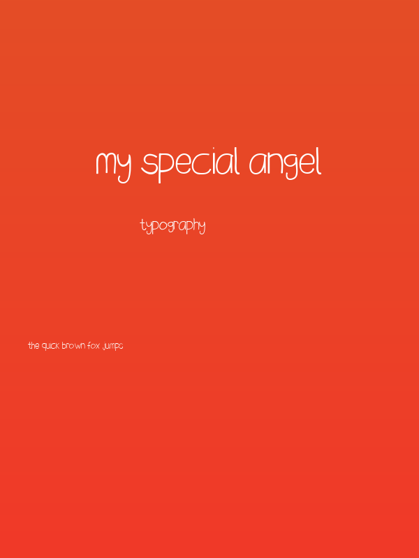 my special angel Poster