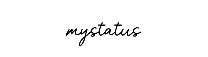 my status  font caratteri gratis