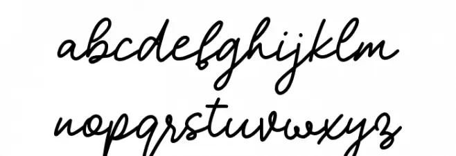 my status Font Litere mici