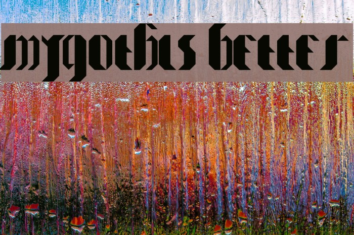 my_goth_is better Font examples