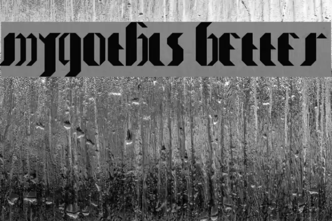my_goth_is better Font examples