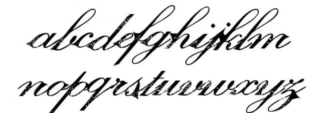 mya rose Font UPPERCASE