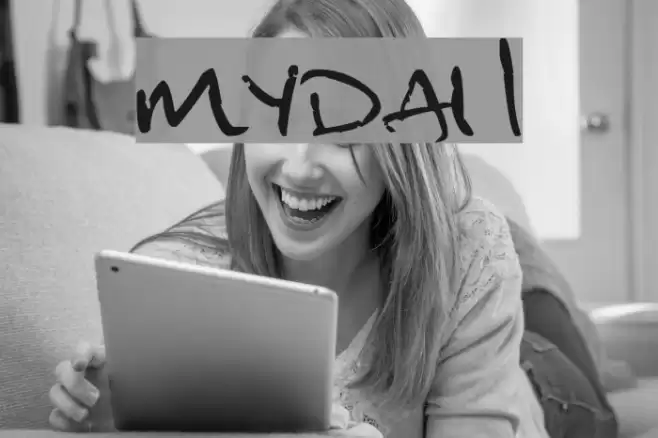 mydai1 Font examples