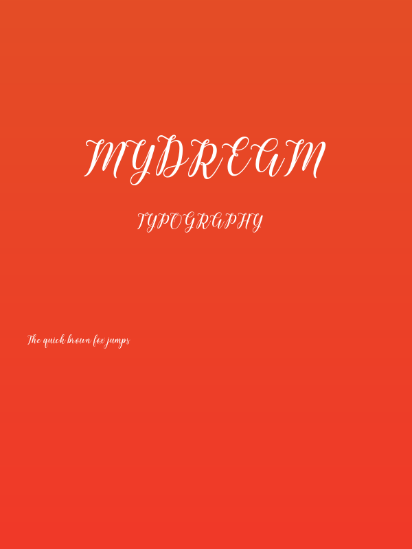 mydream Poster