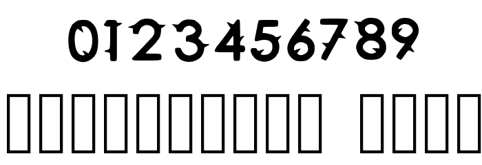 myfont Medium Font OTHER CHARS