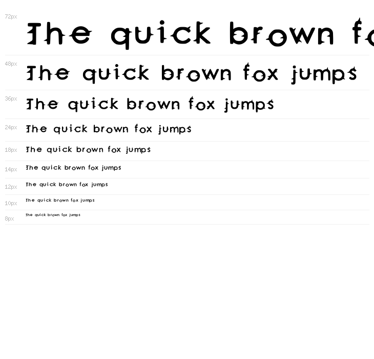 myfont Medium Waterfall