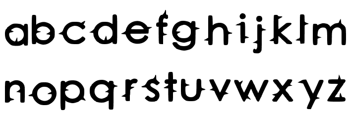 myfont Medium Font LOWERCASE