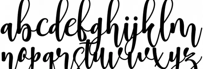 myhope 字体 小写