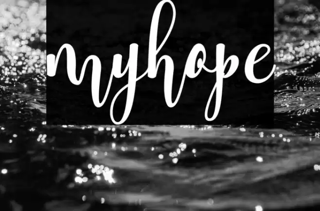 myhope Font examples