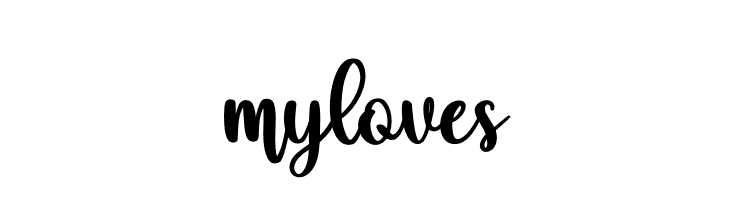 myloves  Descarca Fonturi Gratis